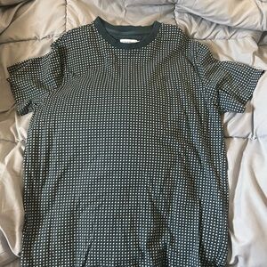 Calvin Klein Black and White Short Sleeve Tee